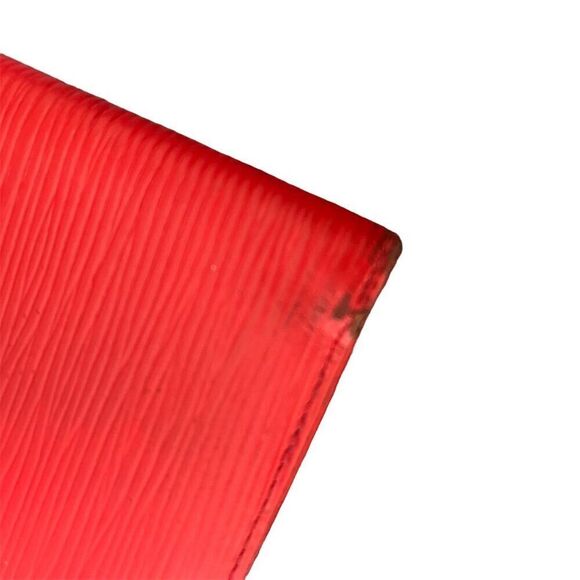 Louis Vuitton Epi Leather Bifold Wallet Red Unisex - Picture 5 of 5